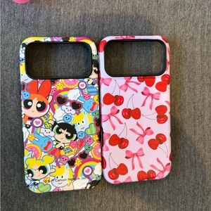 Power puff girl and cherry iPhone 17 pro max cases
